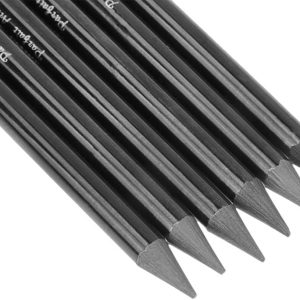 6 PCS Professional Woodless Charcoal Pencil Artist Sketching Drawing Pencil Graphite Sketch Pencils Charcoal Sticks Art Pencil Set for Drawing Shading Sketching 6 Grades of Graphite HB 2B 4B 6B 8B EE